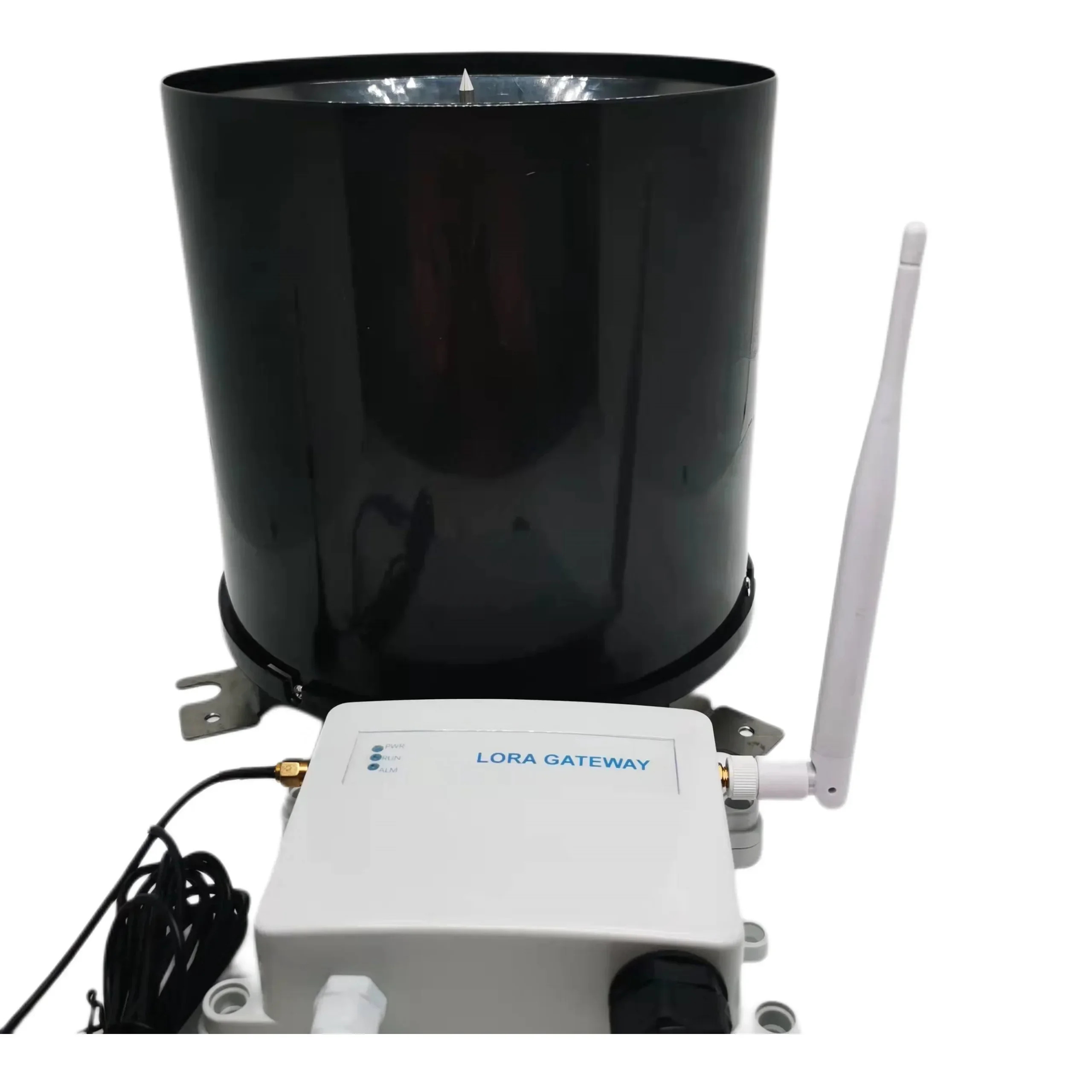 RS485 또는 펄스 출력 0.2mm 0.5mm 해상도 플라스틱 강우 티핑 버킷 레게이지 센서