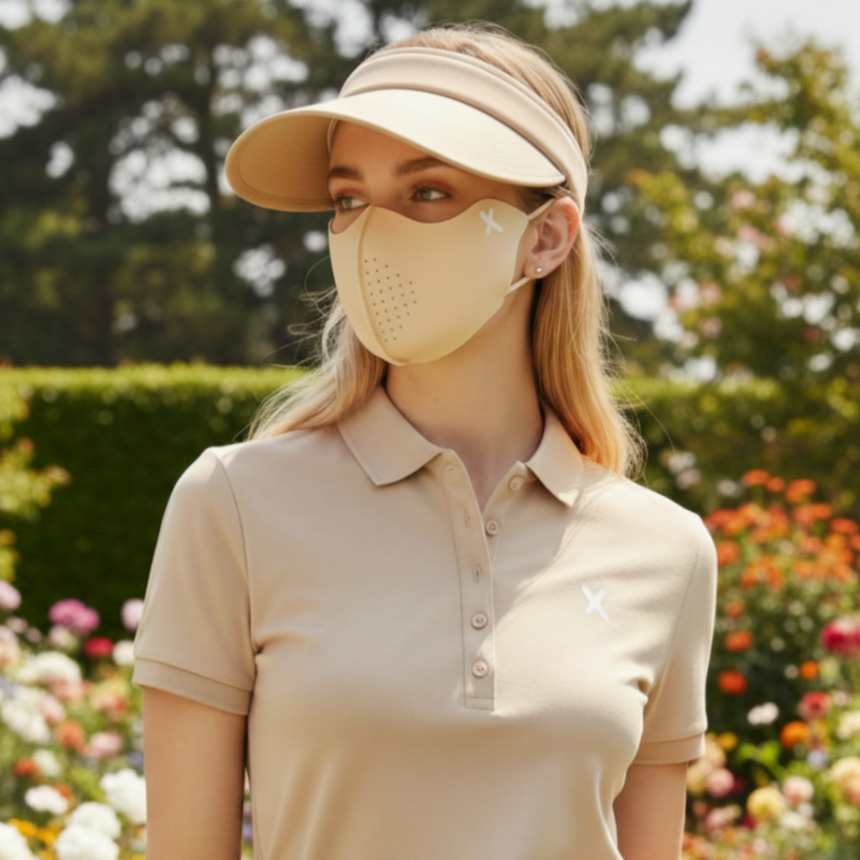 펜타엑스 자외선차단 마스크 얼굴 햇빛가리개 쿨 골프 러닝 자전거 스포츠 등산 볼마스크 스킨 제품 이미지