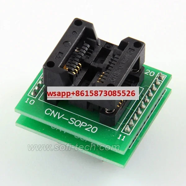 SOP-8 TO DIP8 범버너와이드 바디 208mil/5.08mm