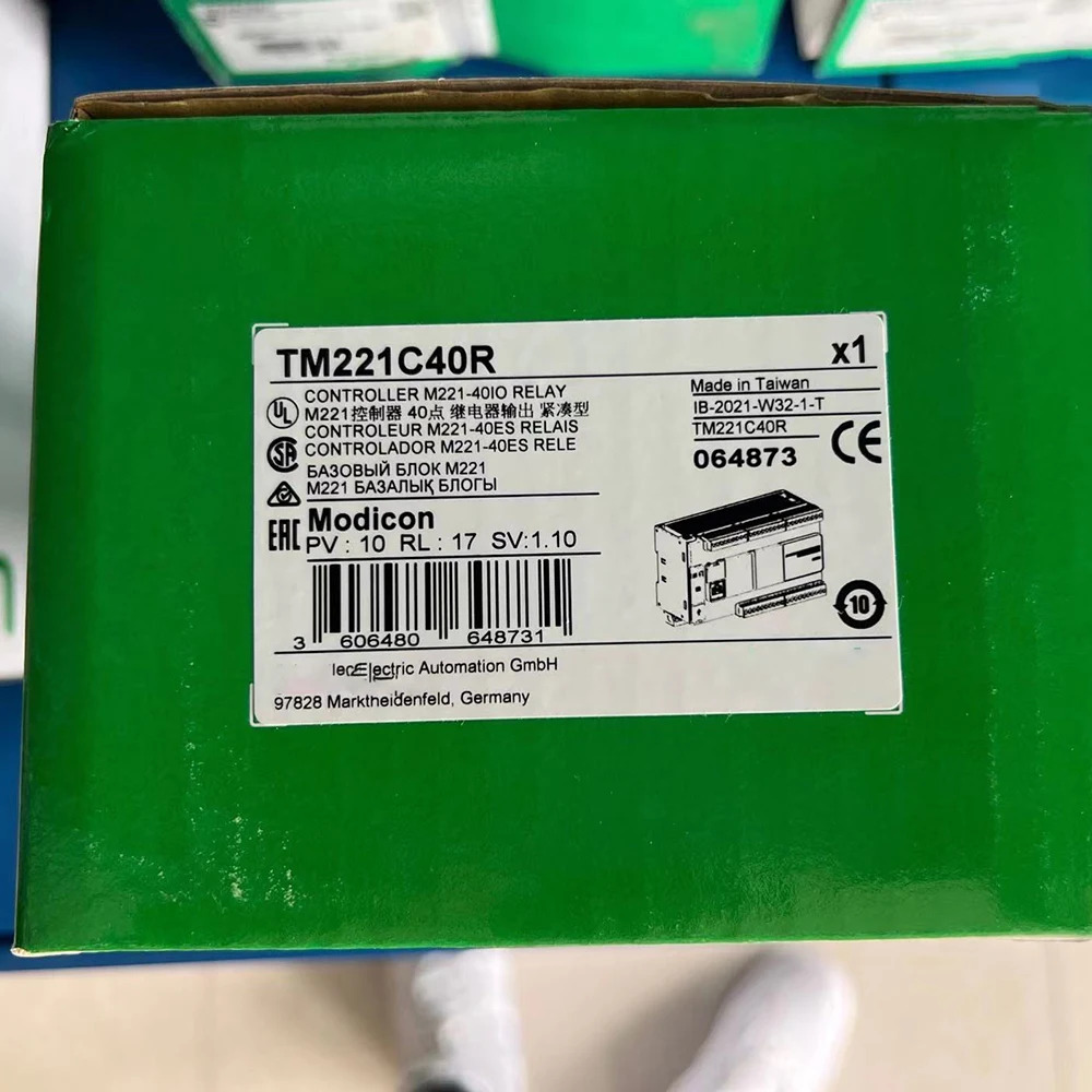 Schneider PLC 모듈 프로그래밍 컨트롤러TM221C40R