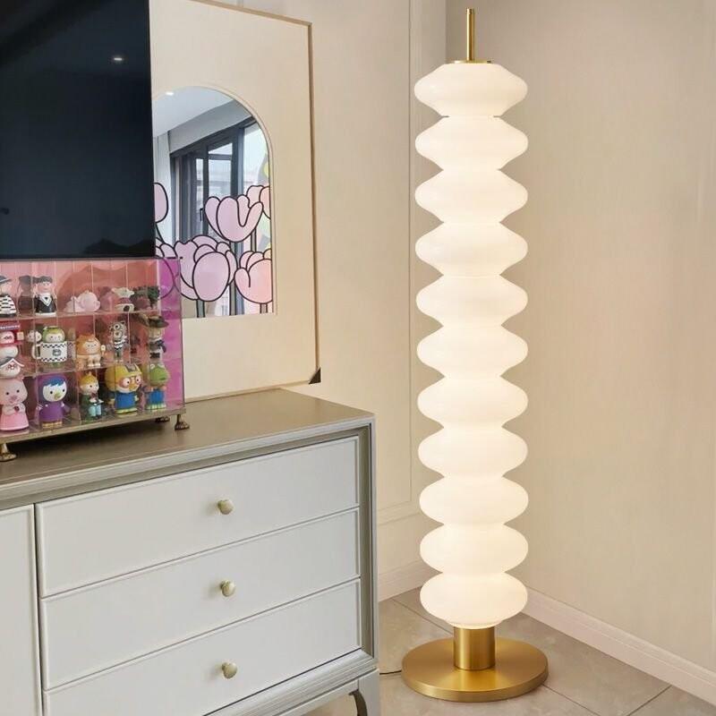 디자인필링 스탠드조명 플로어램프 난광 장스탠드 무드등 지름 35cm 높이 155cm - 상품 이미지