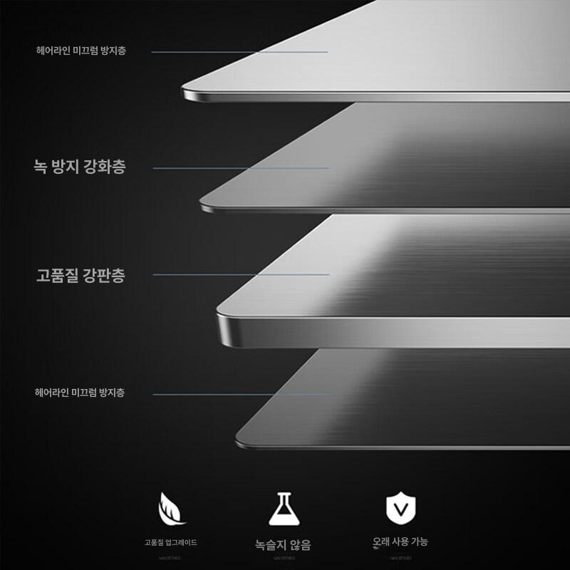 가스렌지 가림막 가스레인지 보호막 바람막이 커버 렌지용 2단 높이 30x깊이 30 - 상세 이미지 5