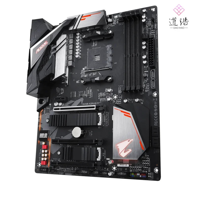 B450 AORUS PRO 마더보드64GB HDMI M.2 소켓 AM4 DDR4 메인보드 완전 작동 리퍼