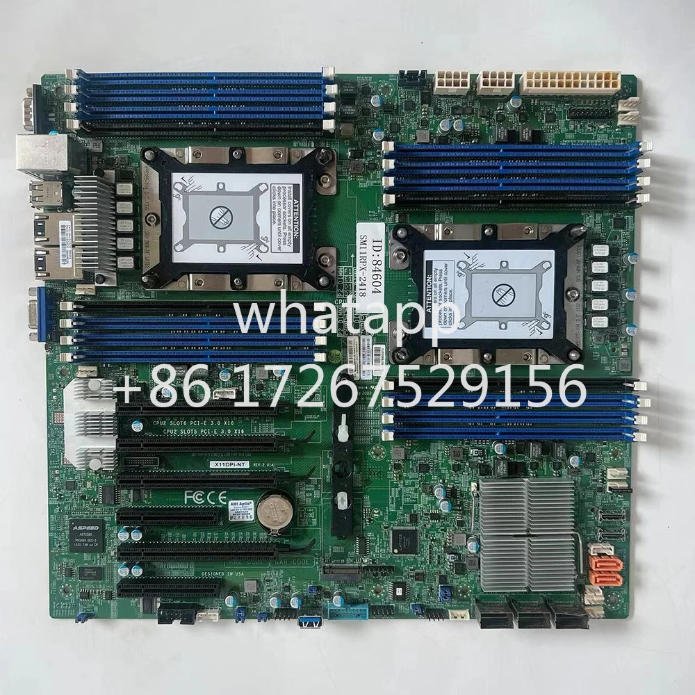 Supermicro 마더보드X11DPi-NT DDR4 LGA-3647 Xeon 확장 프로세서