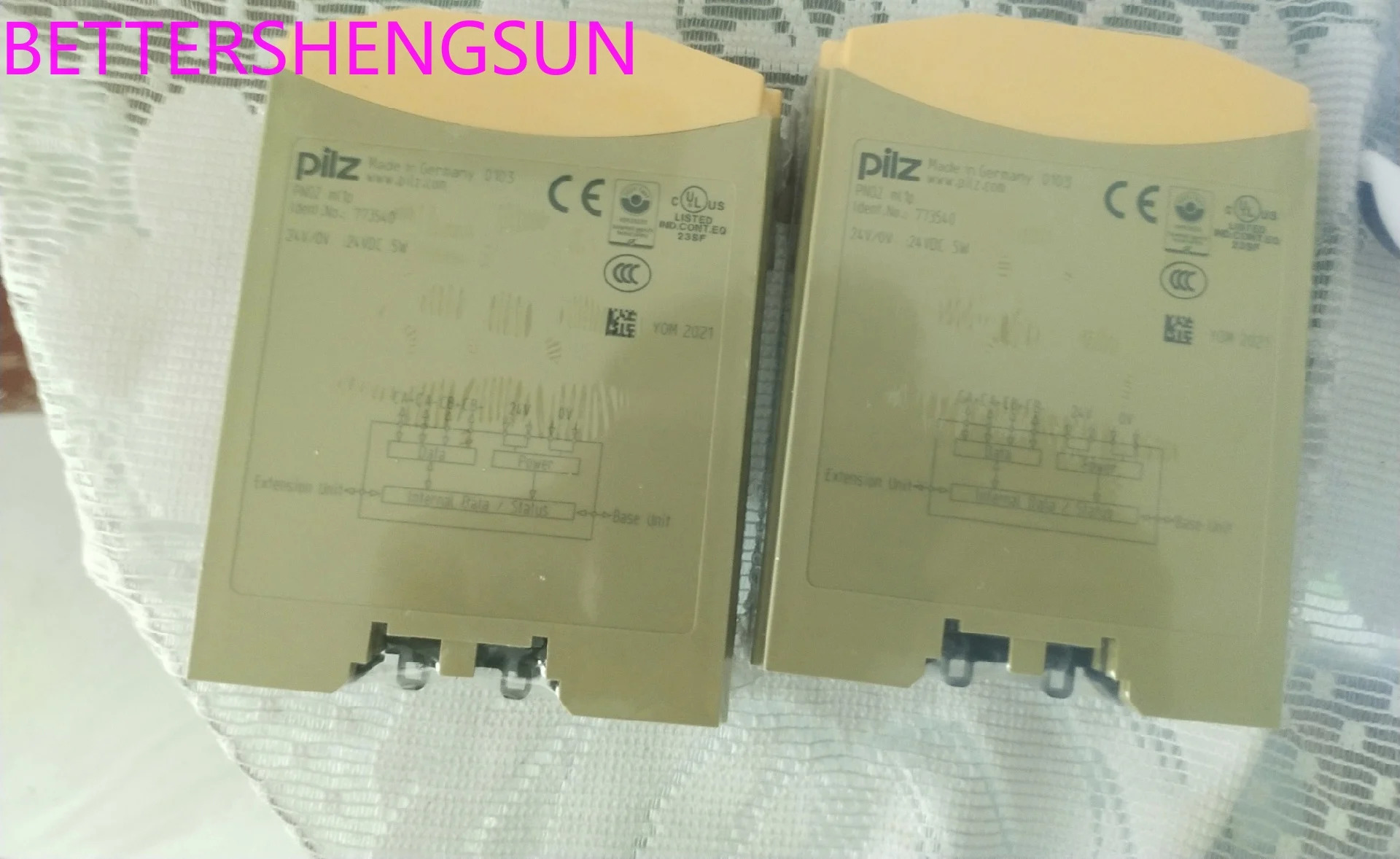 오리지널 안전 릴레이 PNOZ ML1P 773540 신