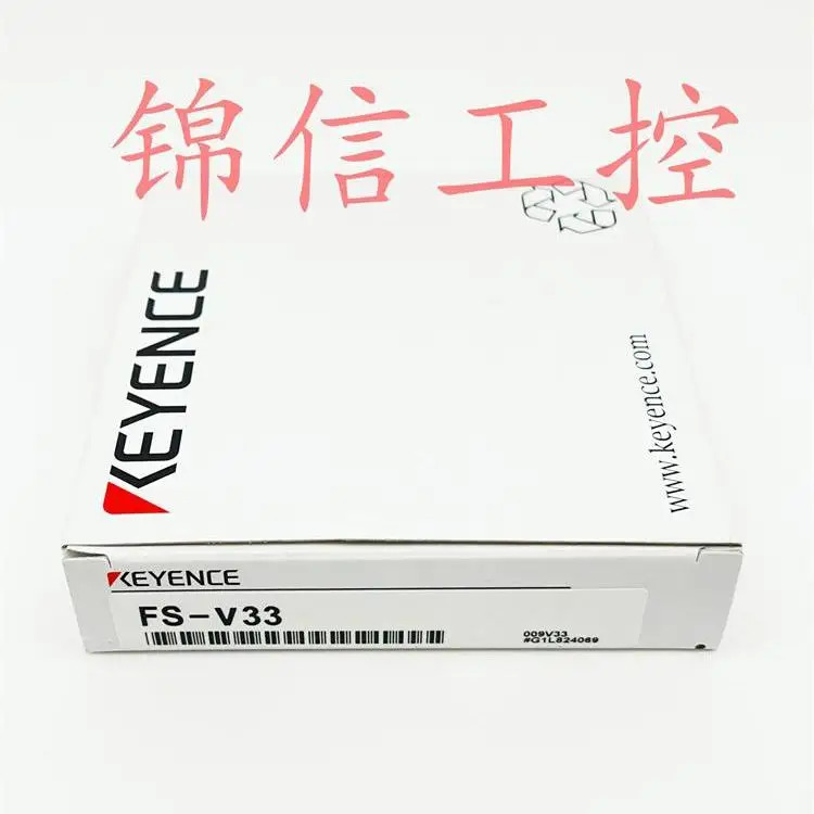 오리지널 KEYENCE/KEYENCE FS-V33 듀얼 디지털 디스플레이 출력 광섬유 증폭기