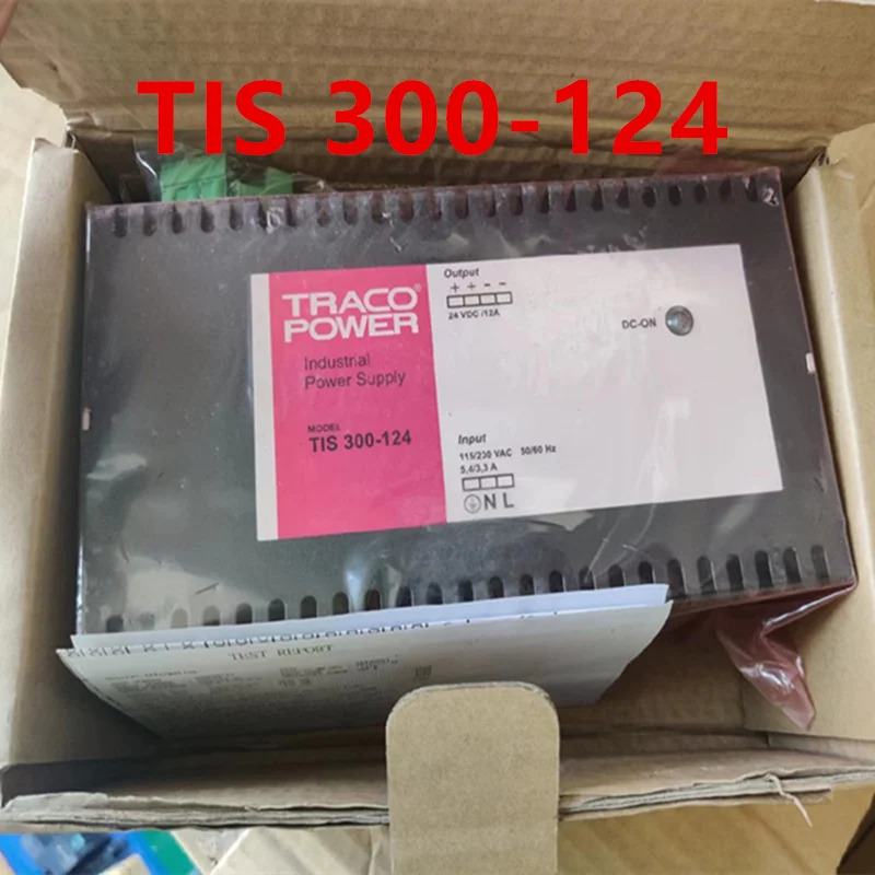 TRACO POWER 24V12A 300W 전원공급장치 TIS 300-124 TIS300-124 새 원본 DIN 레일