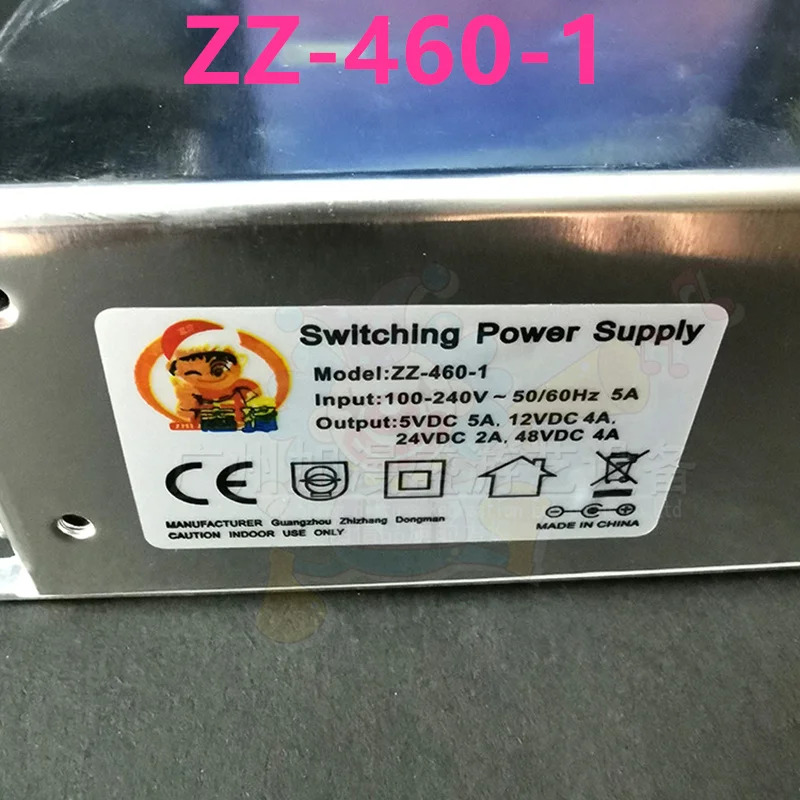 5V5A 12V4A 24V2A 48V4A 460W ZZ-460-1 새 전원공급장치