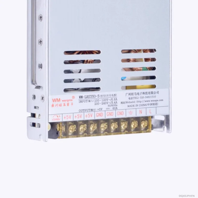 WANGM호환A 5V60A 350W WM-LRS350C-5 WM-LRS350-5 새 전원공급장치