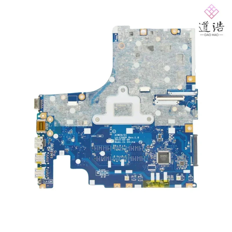 Lenovo호환 Ideapad Z51-70 노트북 마더보드LA-C282P AIWZ0/Z1 5B20J23649 I7-5500 CPU 4GB GPU DDR3 메인보드 완전 작동