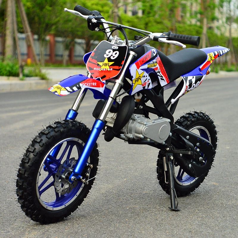 50cc 오토바이 클래식 자동차 스쿠터 캠핑 미니 엔진 라이딩 성인용 전기 점화 자전거 - 상세 이미지 3