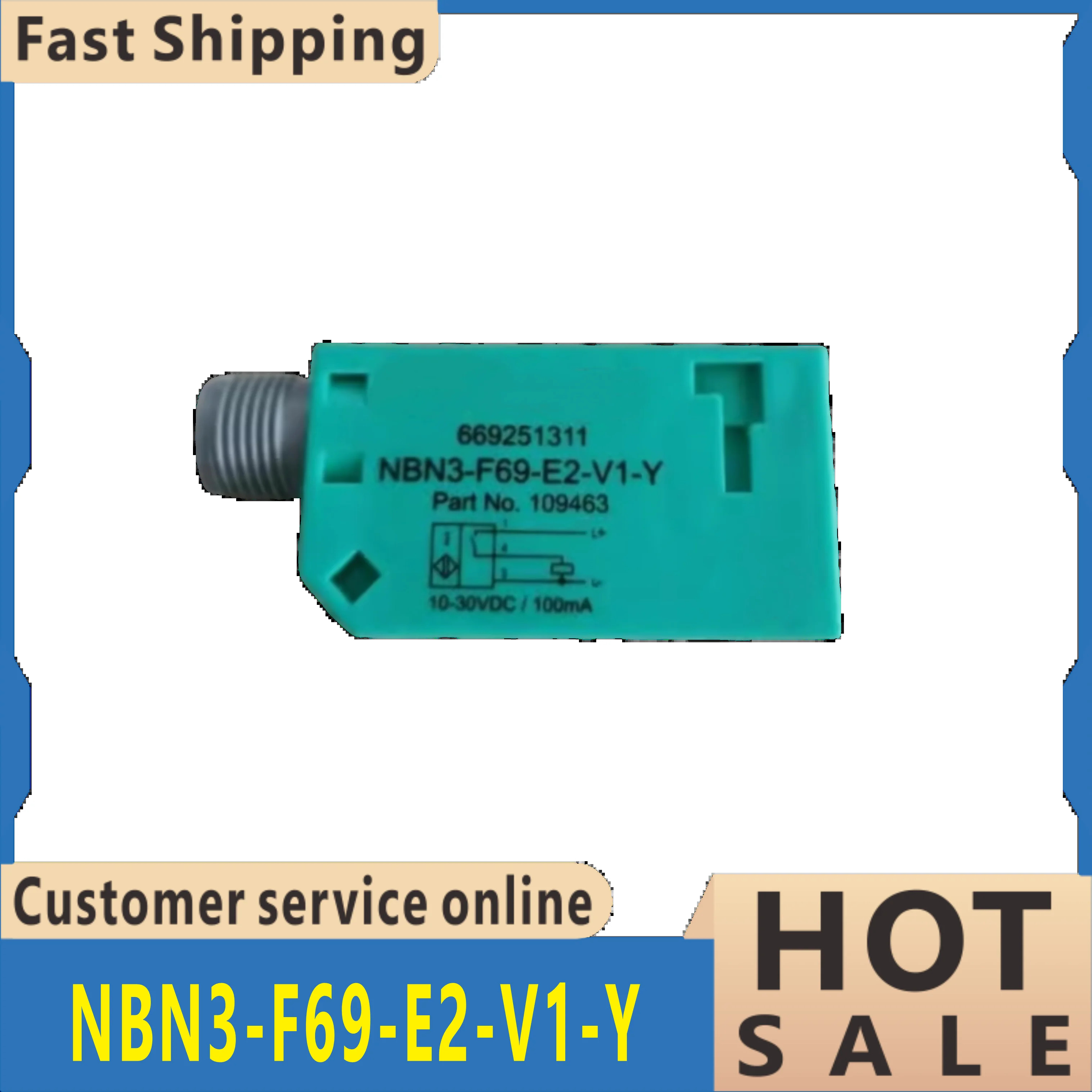 오리지널 NBN3-F69-E2-V1-Y 669251311 센서