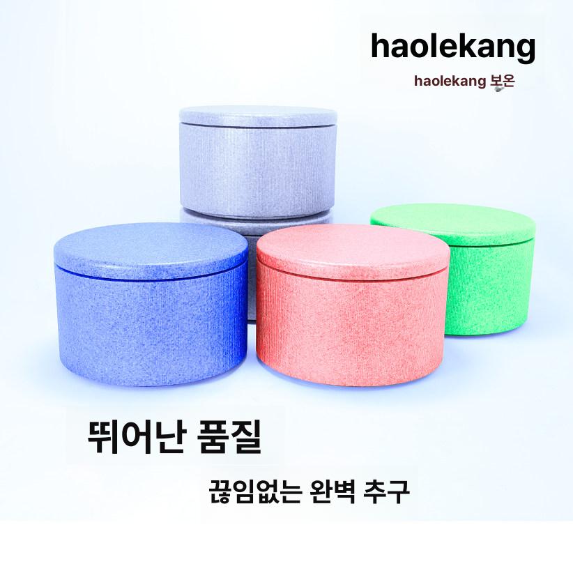 고밀도 폼 보온통 원형 보관함 손잡이형 식품 보온 원통 - 상세 이미지 5