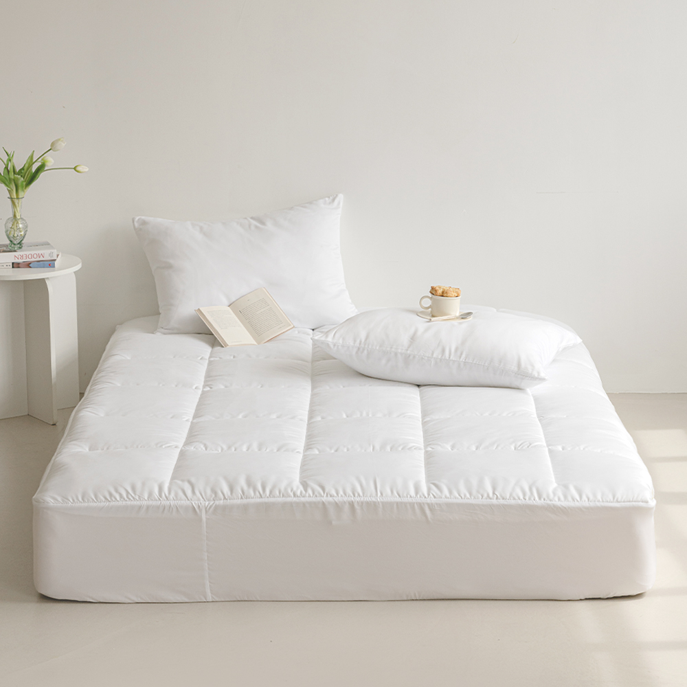 포근 누빔 매트리스커버 침대 두꺼운 5cm 두께 토퍼 밴드형 커버SS