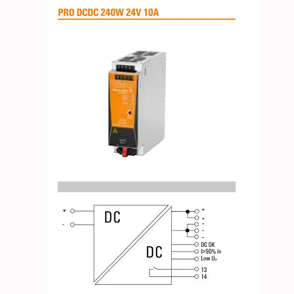 바이드뮬러 2001810000PRO DCDC 240W 24V 10A DC 스위칭 전력 변환기