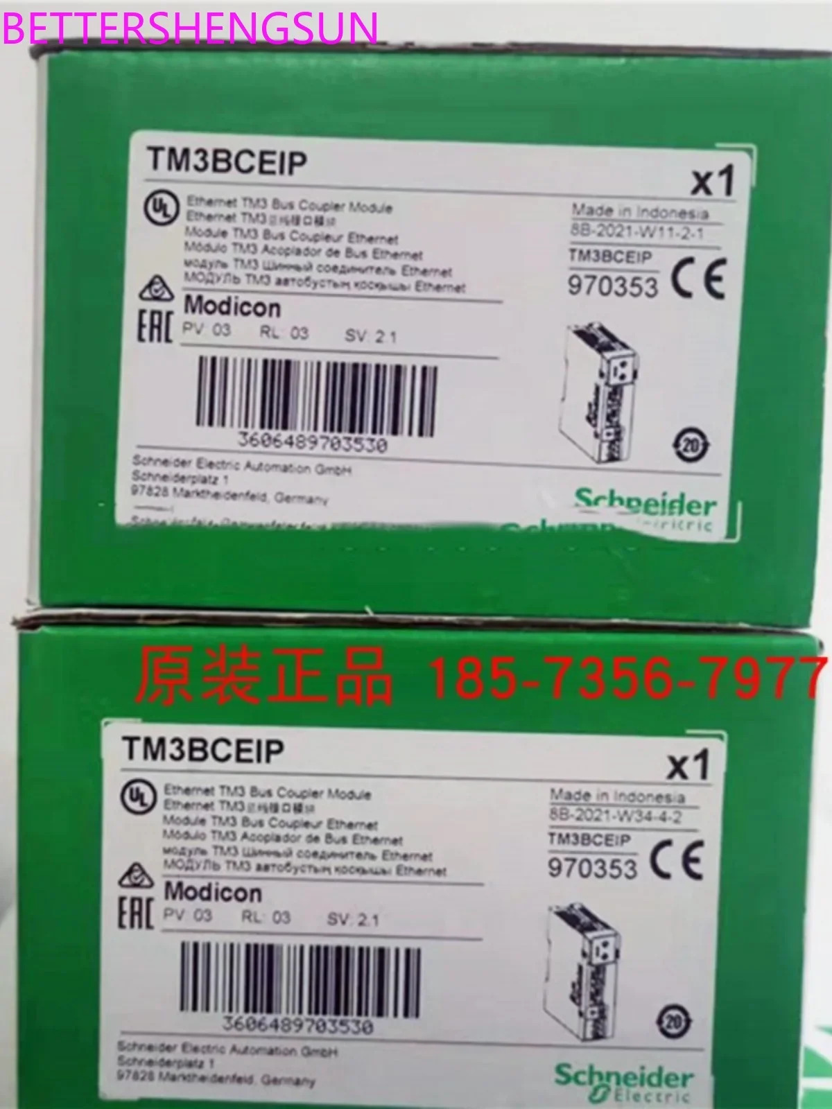 Tm3bceipplc 모듈 이더넷 분산 확장 인터페이스 신
