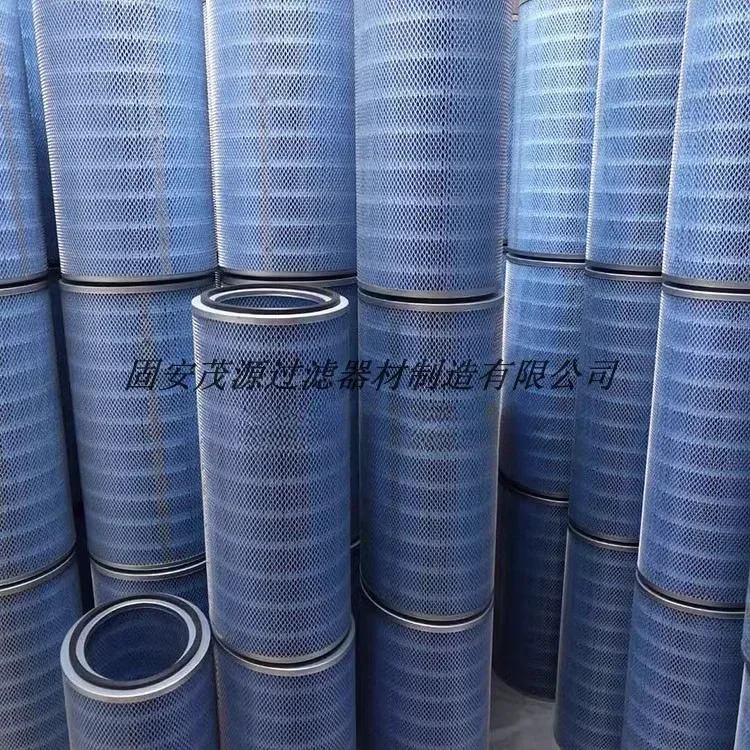 폴리에스터 섬유 PTFE 재료 필터 카트리지 산업먼지 제거 리퍼 320x860