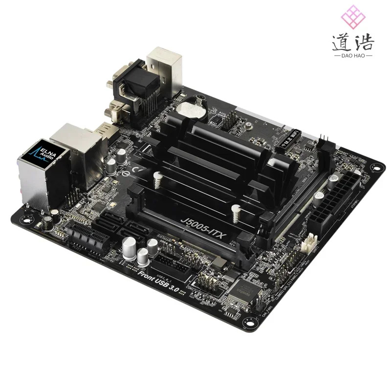 ASRock호환 J5005-ITX 마더보드8GB HDMI M.2 DDR4 Mini-ITX J5005 메인보드 완전 작동 리퍼