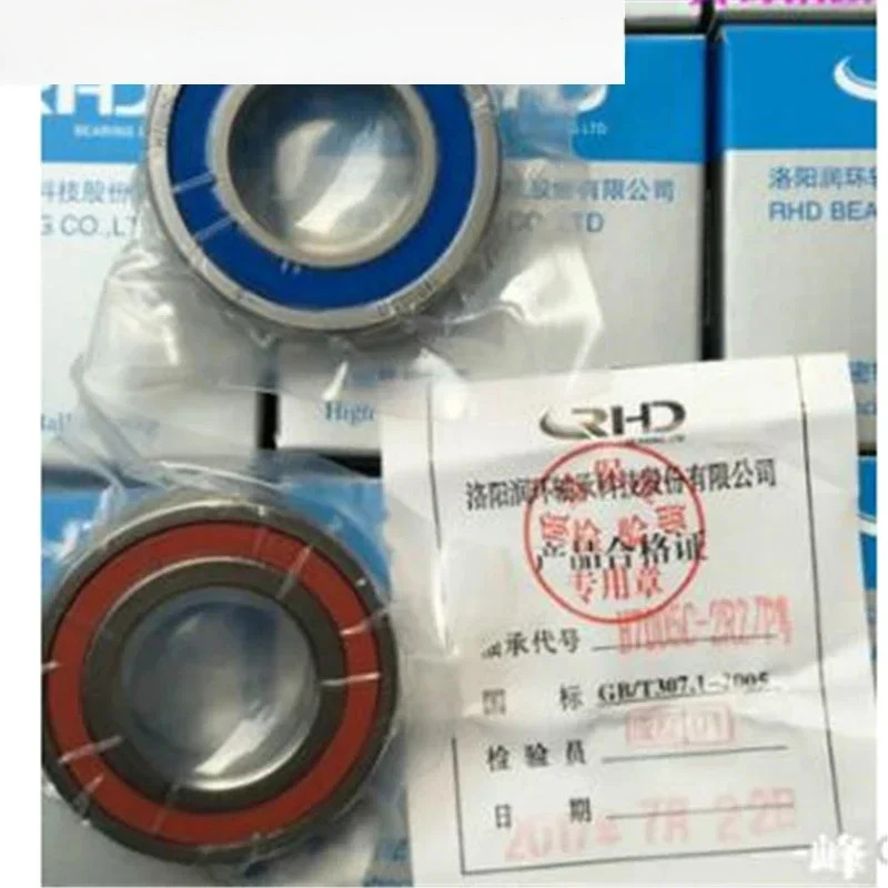 밀봉된 앵귤러 콘택트 베어링 메샤프트 7000 7001 7002 7003 7004 7005 H7002C 2RZ P4 15X32X9 CNC 속도 스핀들