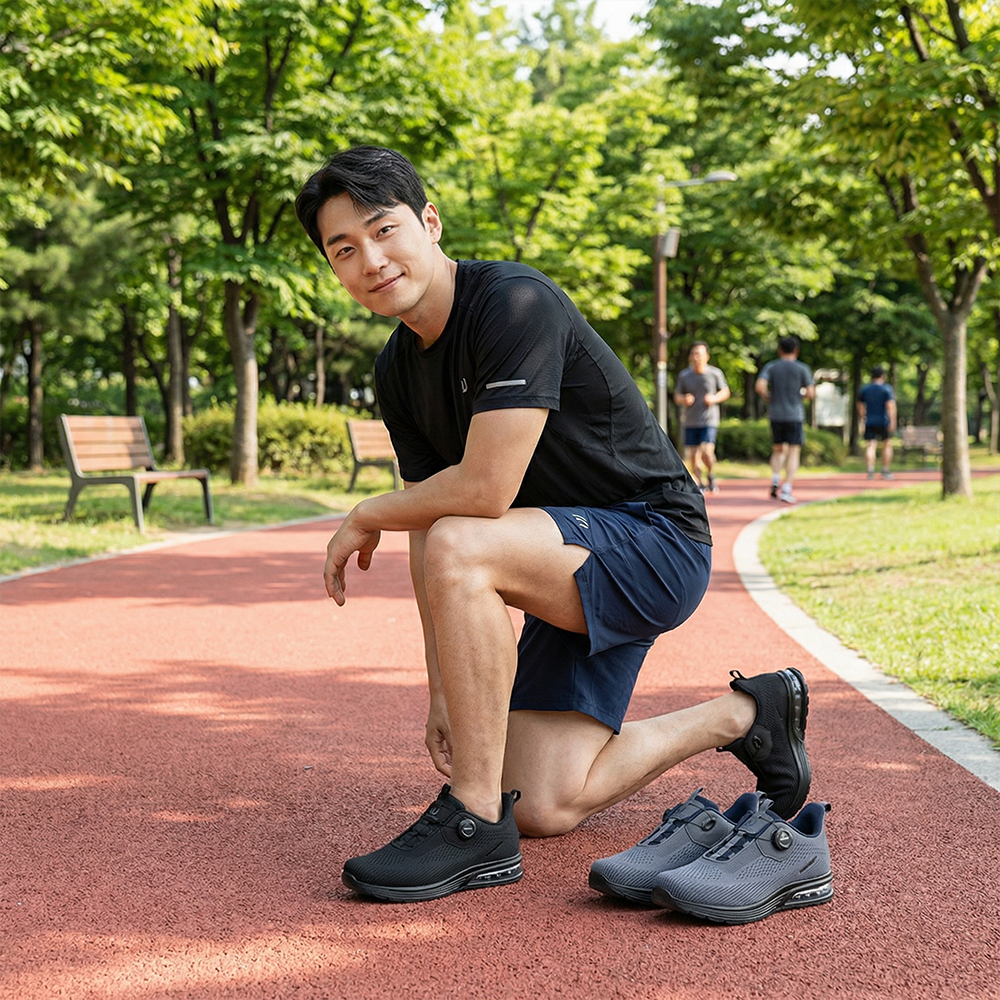 월드컵 윙스 다이얼운동화 기능성 남자워킹화 이미지 3