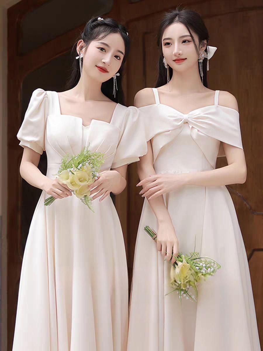 피로연원피스 브라이덜샤워원피스 결혼식 신부 - 상세 이미지 2