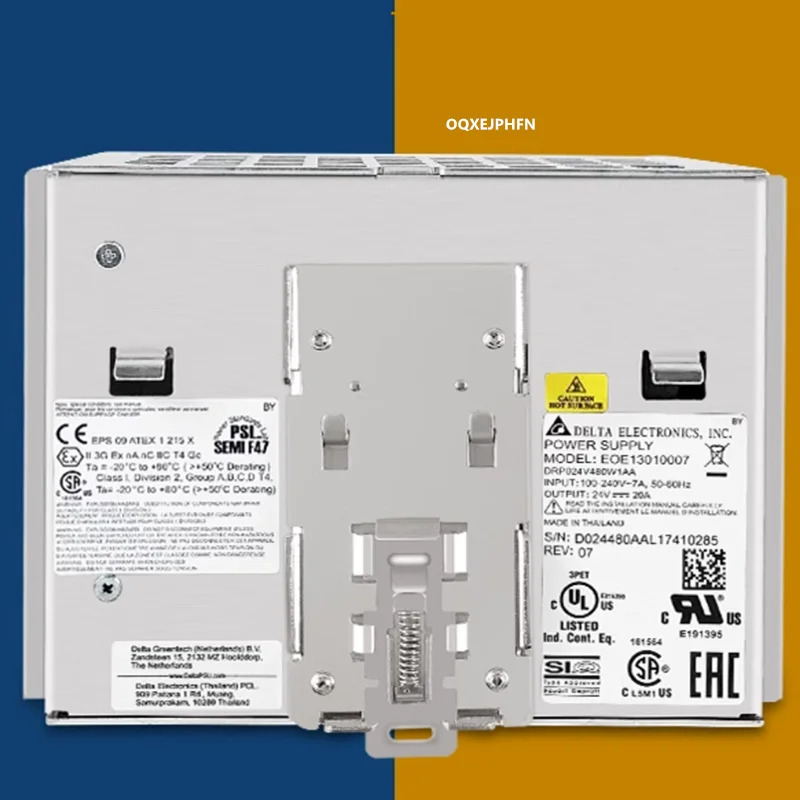 레일 전원공급장치 DELTA 24V 20A 480W DRP024V480W1AA EOE 13010007