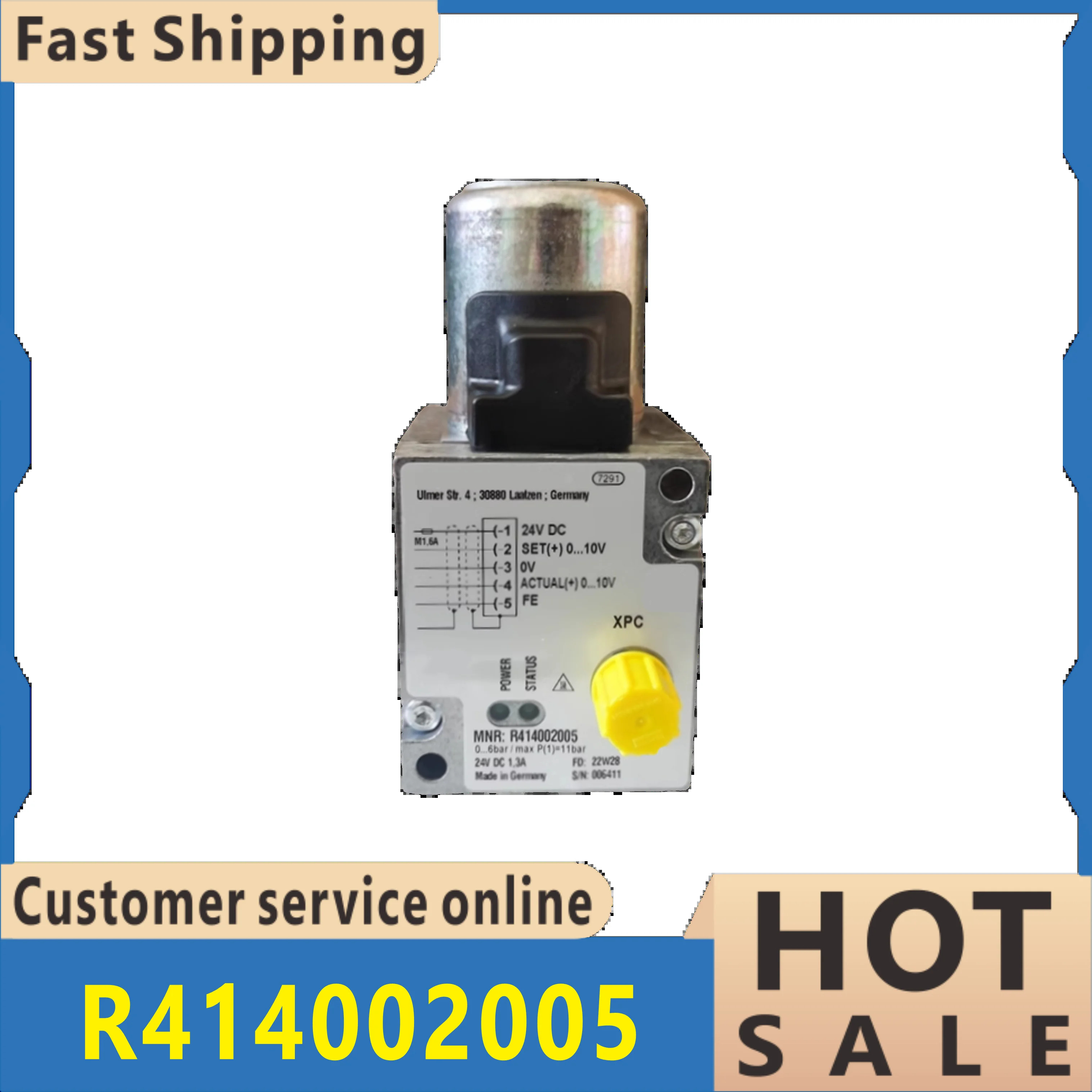 R 414002005  압력 조절 밸브
