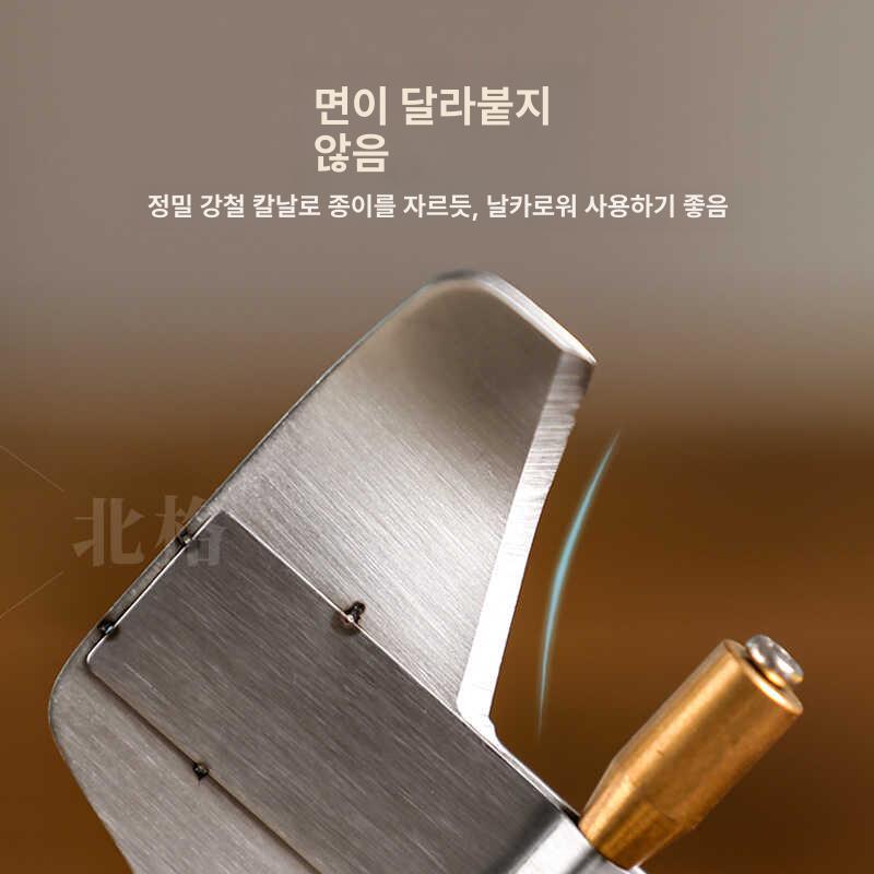 도삭면 칼 면발 제면기 스테인리스 수동 파스타 수제비 1단계 전강 일체형 - 상세 이미지 2