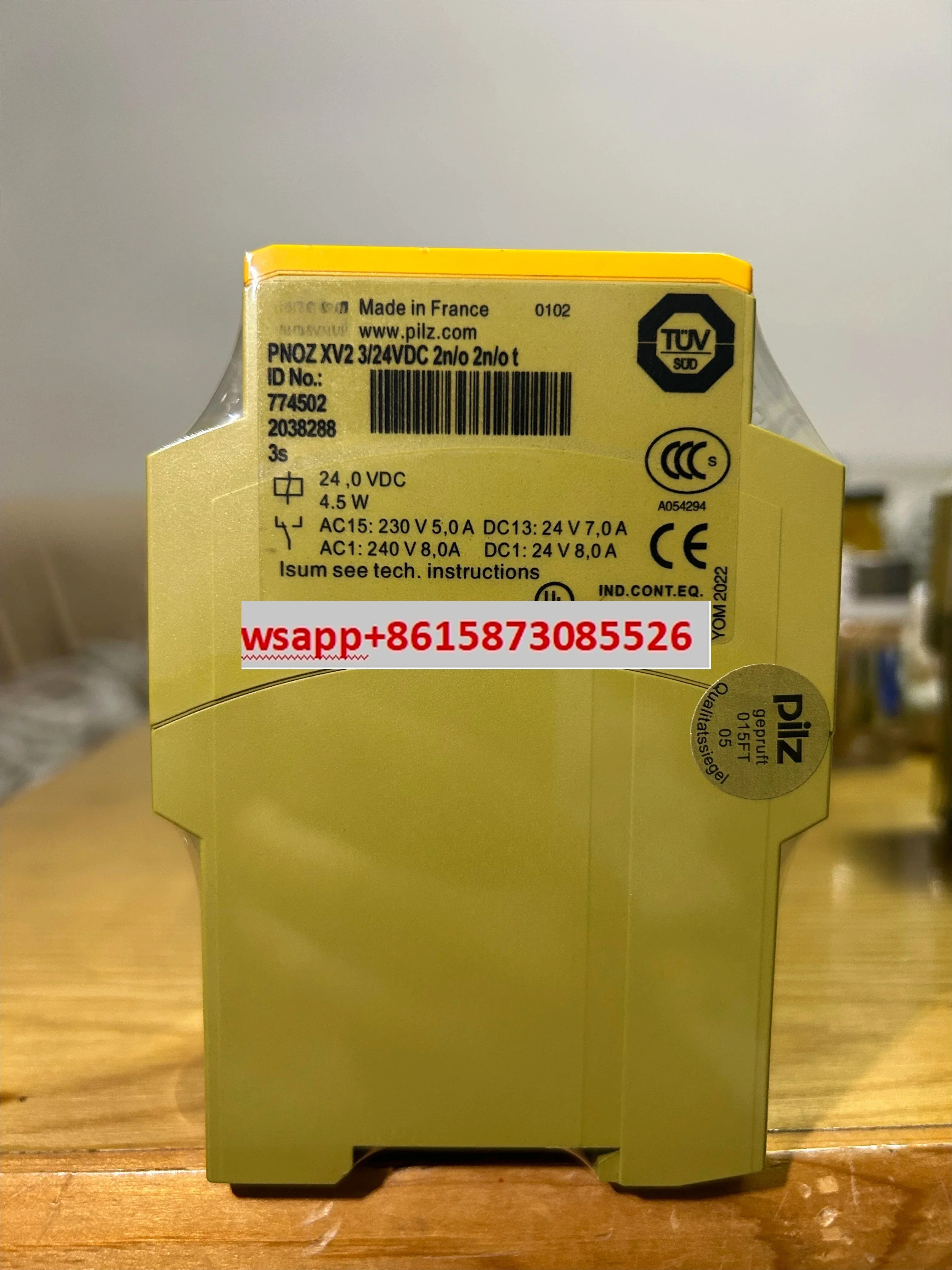 안전 릴레이 PNOZ XV2 774500 774502 774505
