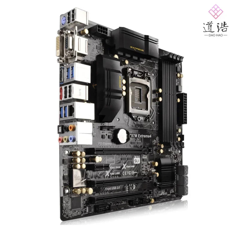 ASRock호환 Z87M EXTREME4 마더보드 32GB LGA 1150 DDR3 마이크로 Z87 메인보드 완전 작동 리퍼