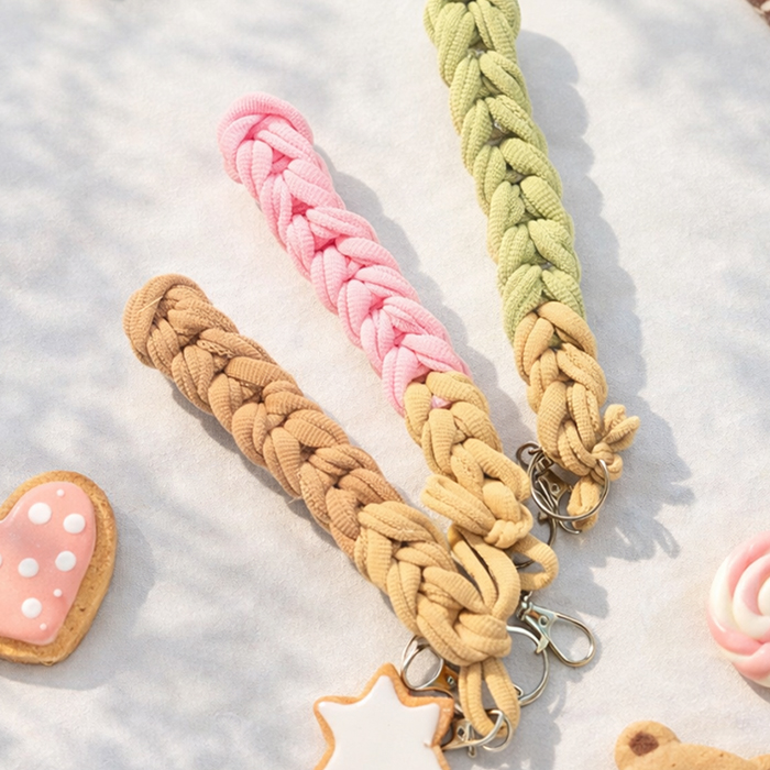 친구사랑 우정 막대과자 짝꿍 양말목 만들기 DIY - 상품 이미지