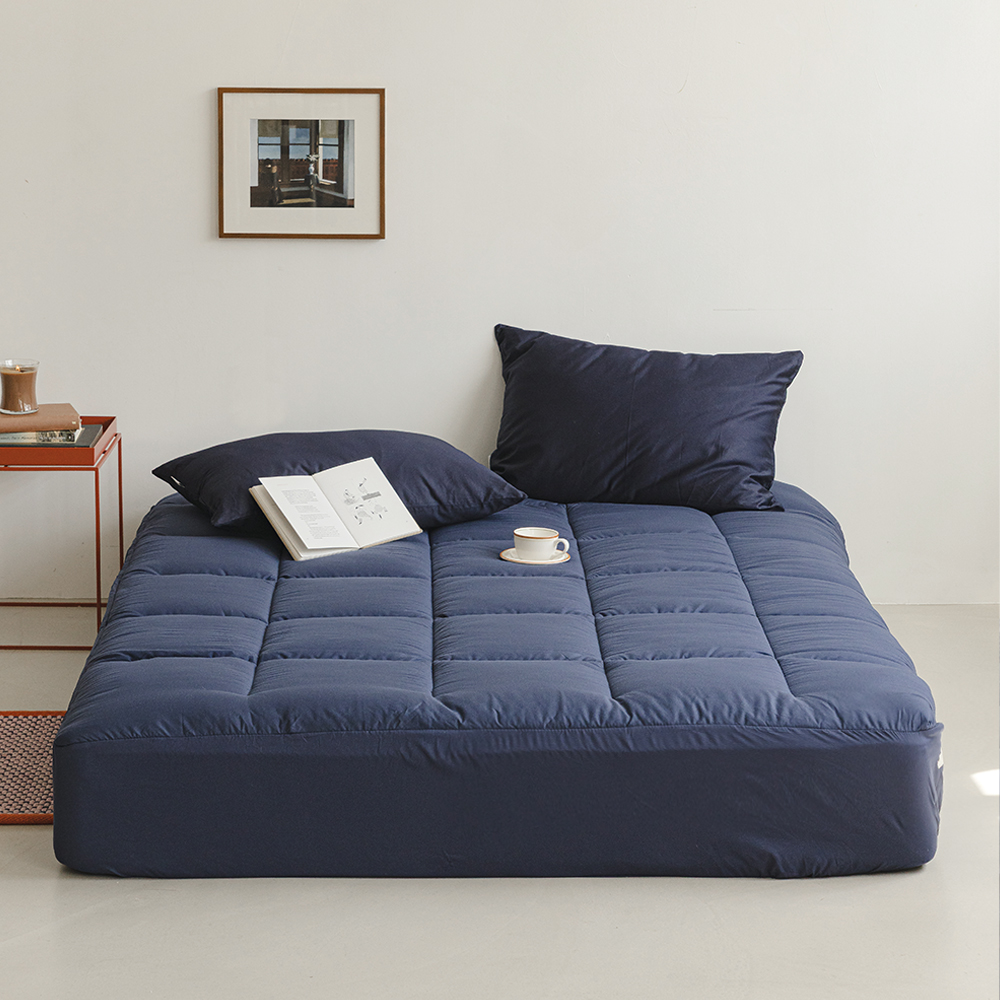 포근 누빔 매트리스커버 침대 두꺼운 5cm 두께 토퍼 밴드형 커버SS