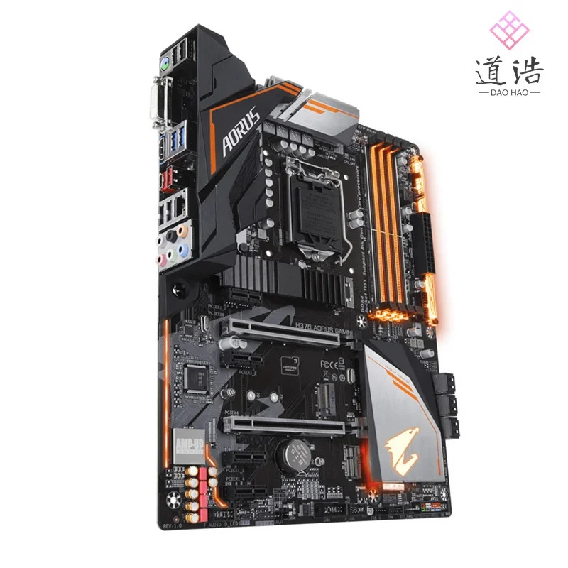 H370 AORUS GNG 3 마더보드 64GB 지원 대 CPU LGA 1151 DDR4 메인보드 완전 작동 리퍼