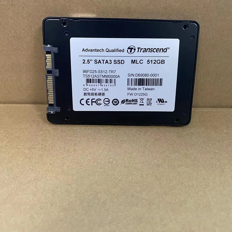 96FD25-S512-TR7ADVANTECH 512GB 2.5 SATA SSD새 솔리드 스테이트 드라이브