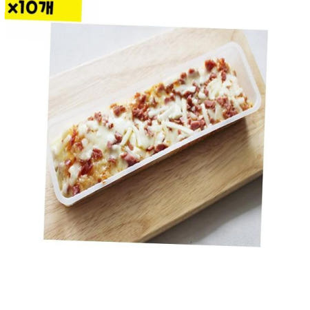 식자재용품 업소용 1분 간편조리 피자듬뿍 피자빵 110g x10개