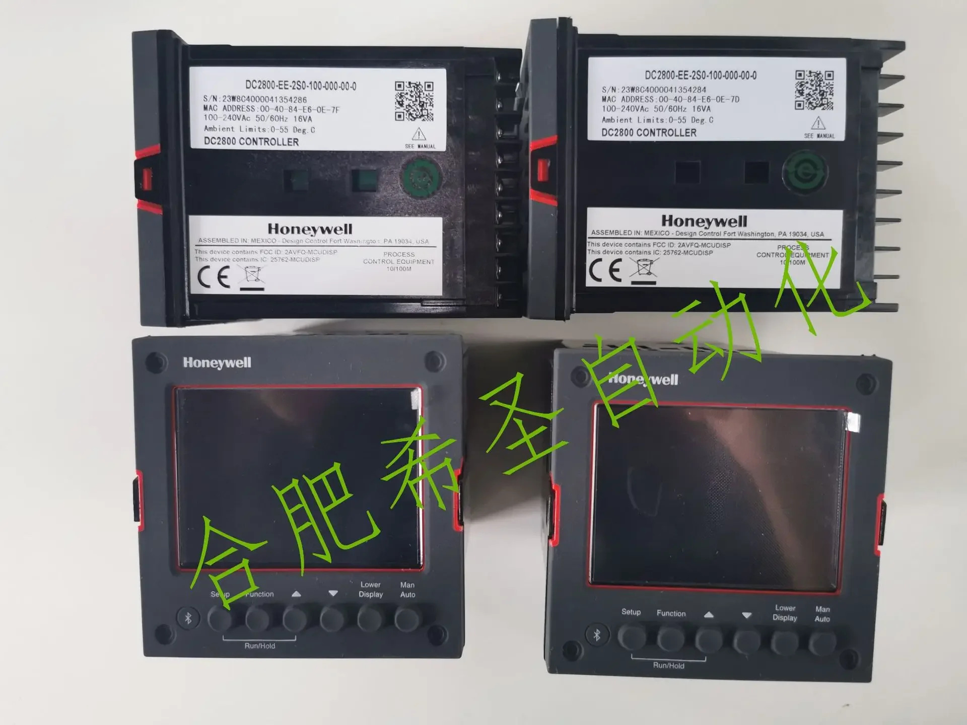 Honeywell UDC2800 시리즈 온도 컨트롤러 DC2800-EE-2S0-100-000-00-0 원본