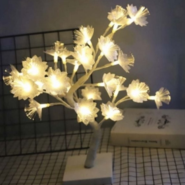 플라워 침실 인테리어 조명 장식용 트리형 led 조명 무드등 탁상