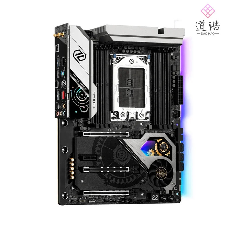 ASRock호환 TRX40 Taichi 마더보드 256GB 지원 Ryzen호환3th Threadripper CPU DDR4 메인보드 완전 작동 리퍼