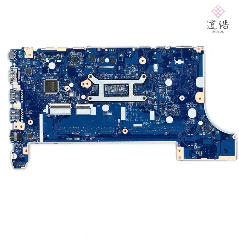Lenovo호환 Thinkpad E490 노트북 마더보드NM-B911 02DL784 FE490/FE590/FE480 CPUI5-8265U GPURX 550 메인보드 리퍼된 작업