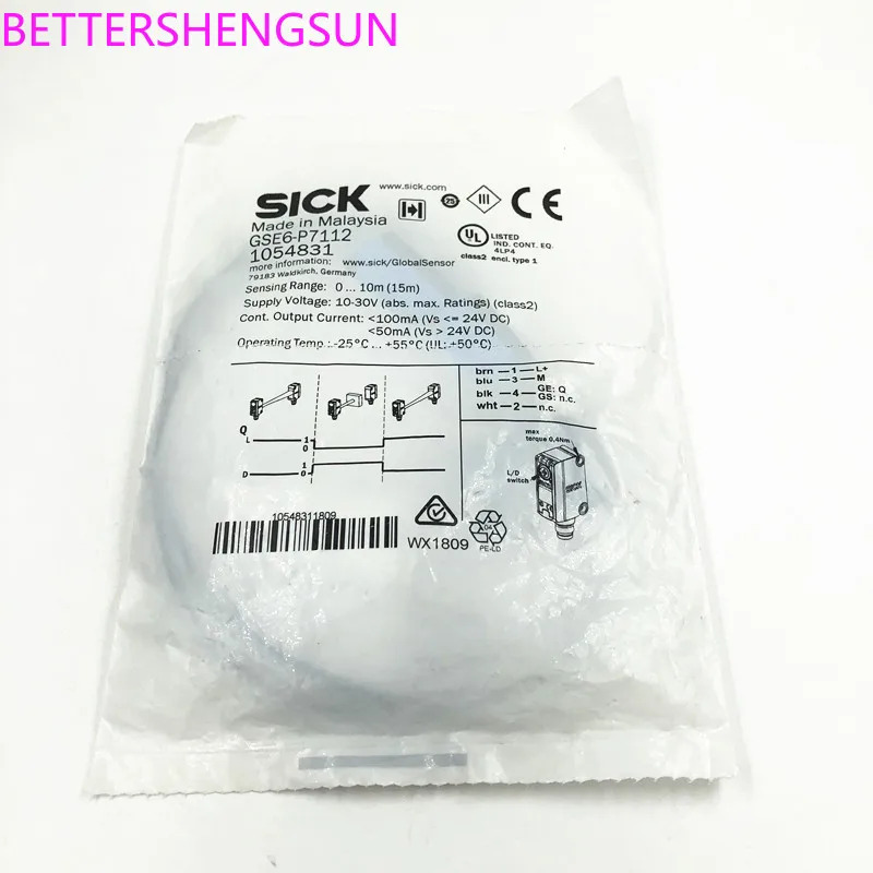 GSE6-P7112 광전스위치 센서 1054831 신 오리지널