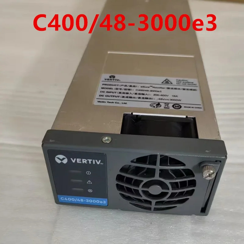 VERTIV -48V 3000W 전원공급장치리퍼 PSU eSure 정류기 C400/48-3000e3 새 처럼 작동