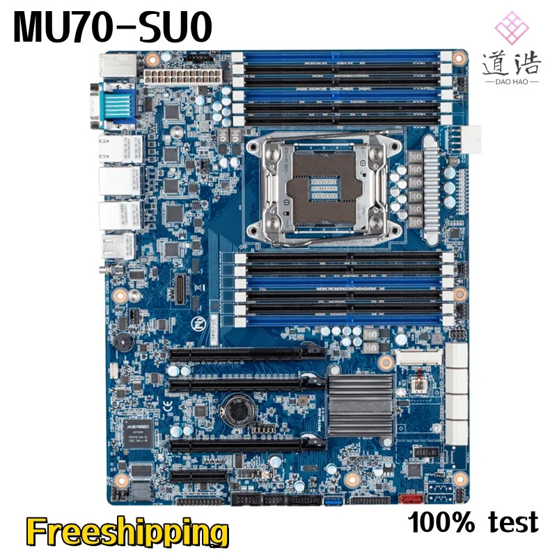 MU70-SU0 마더보드 LGA 2011-3 DDR4 C612 메인보드완전 작동 리퍼