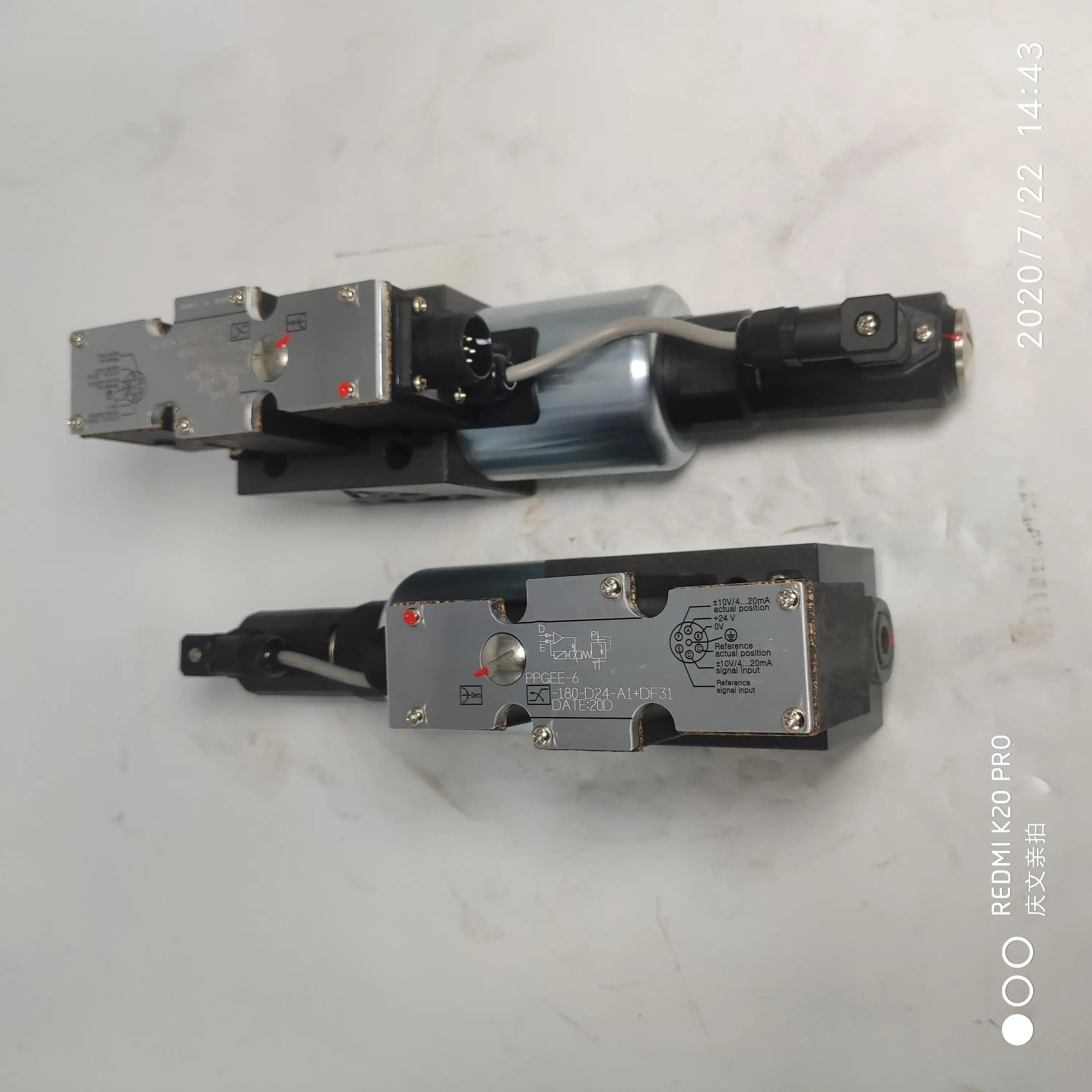 유압 밸브 DPGEE-6-3C3-32-D24-A1 솔레노이드 Va-lve PPGEE-06-180-D24 PPGEE-6-180-D24-A1