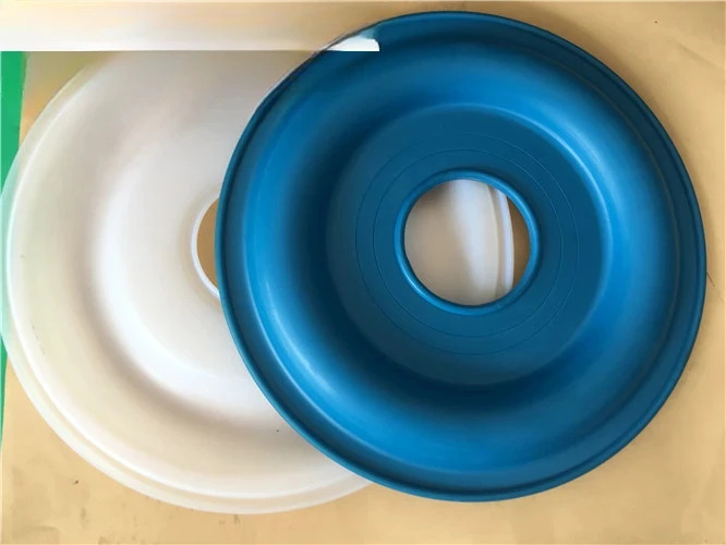 3 인치 QBY3-125 파란색 폴리 고무 다이어프램 테트라 플루오르 펌프 365mm 외경 액세서리