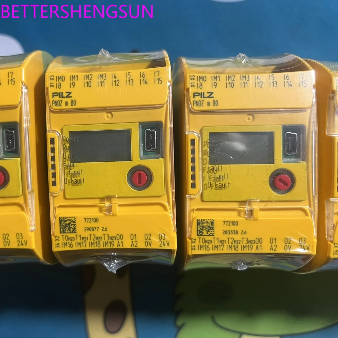 안전 릴레이 PNOZmm0p/m B0 772100 772001 772000/772101