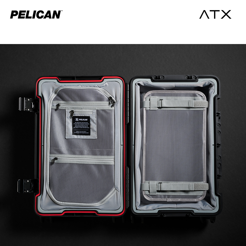 펠리칸 ATX 하드케이스 캐리어 기내용, 22인치 HC22 55.88cm(22인치), 인디고 이미지 7