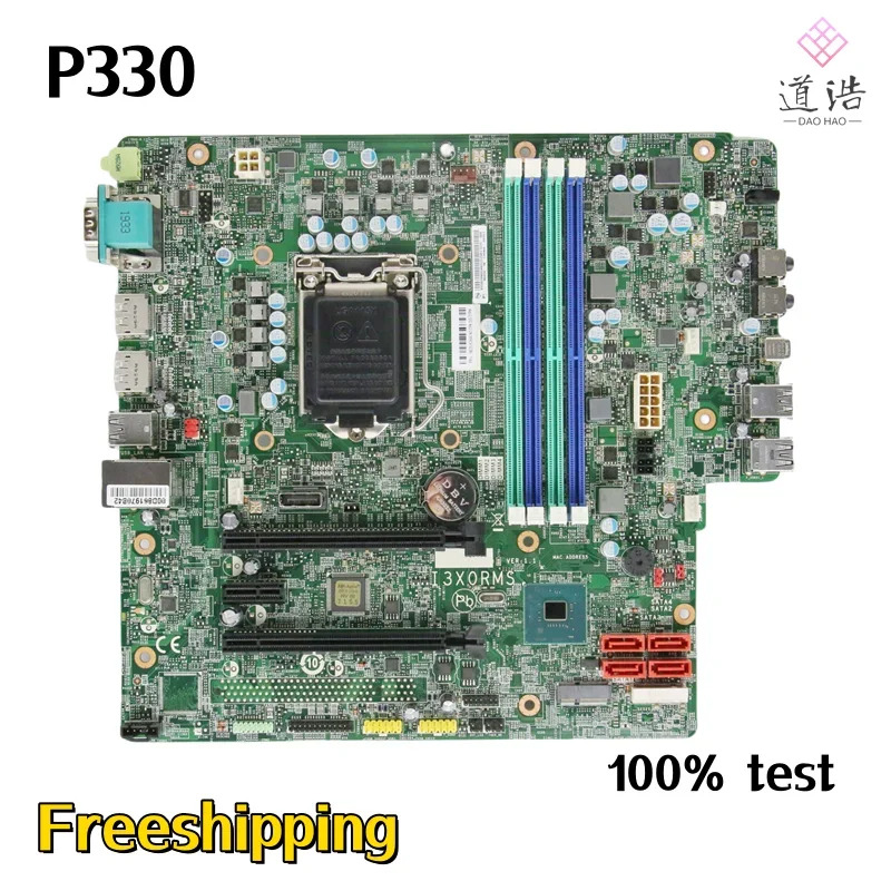 I3X0RMS VER1.1 Lenovo호환 ThinkStation P330 데스크탑 마더보드5B20U53844 LGA 1151 DDR4 C246 메인보드 완전 작동 리퍼