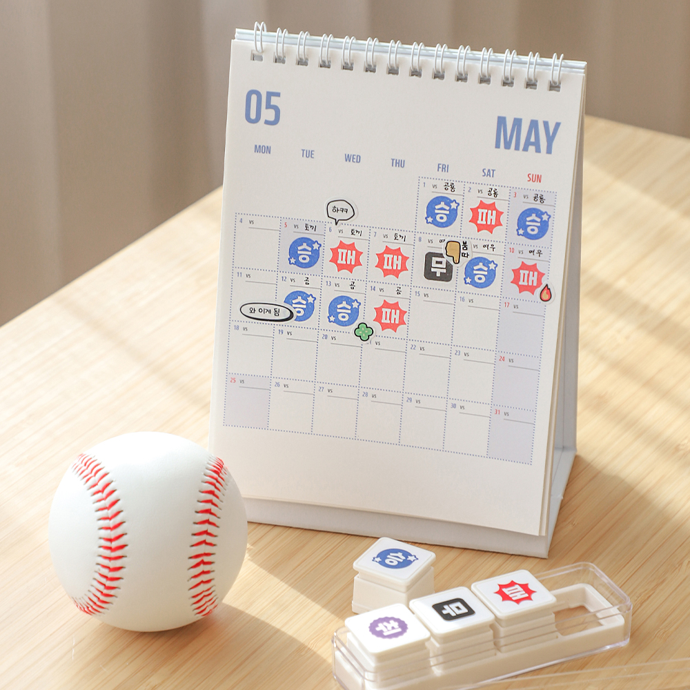 [온 더 그라운드] 2026 야구 캘린더 제품 이미지