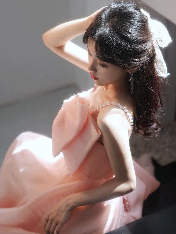 피로연 원피스 브라이덜샤워 스냅촬영 신부예복 하객룩 돌잔치 - 상세 이미지 3