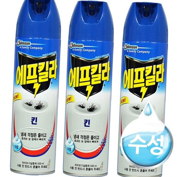 500ml 수성 에어로졸 살충제 가정용 수성 에어로졸 모기약 파리약 퇴치제 - 상품 이미지